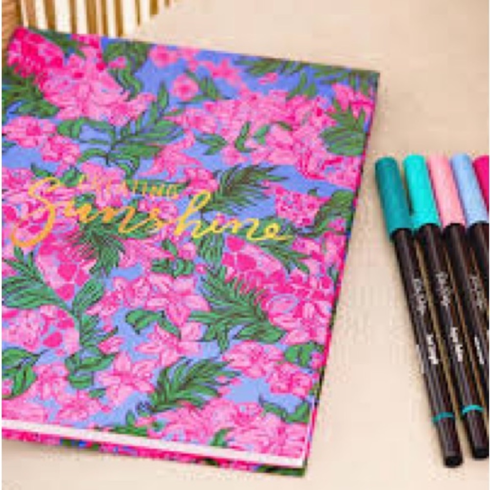 Lilly Pulitzer sketch book